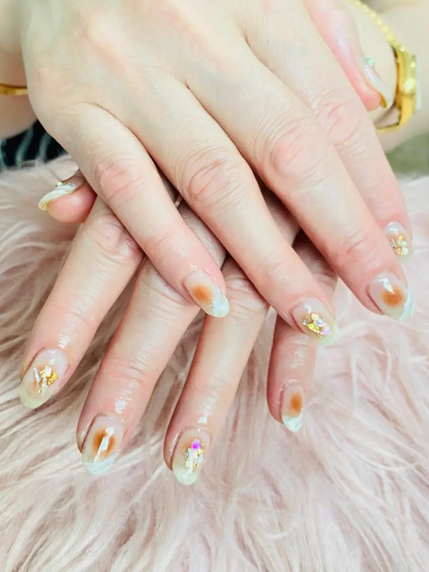 ミディアム HandS ネイル 自宅サロンのネイルデザイン