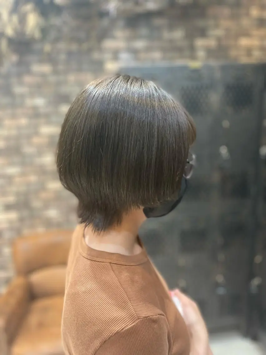 ショート カラー バレイヤージュ ブリーチ ケアブリーチ ダブルカラー イヤリングカラー ✨ハイトーン✨ダブル カラー✨シバサキのヘアスタイル