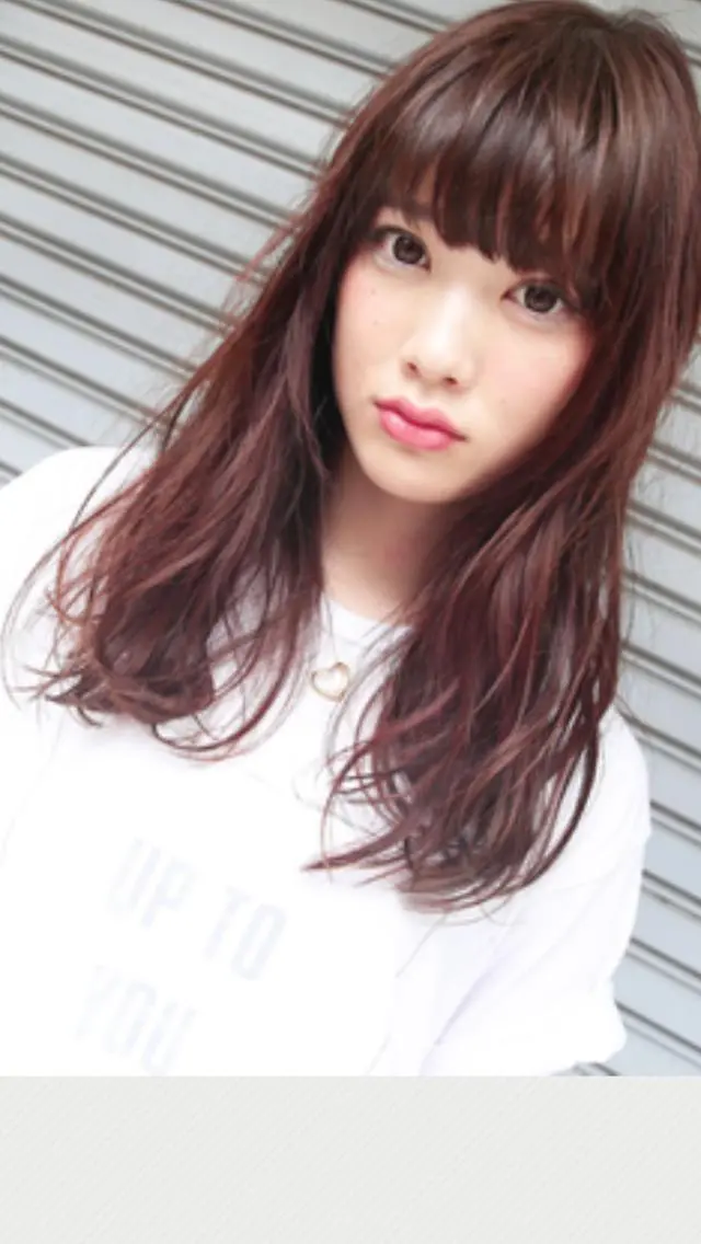ロング 嶋崎 留美のヘアスタイル
