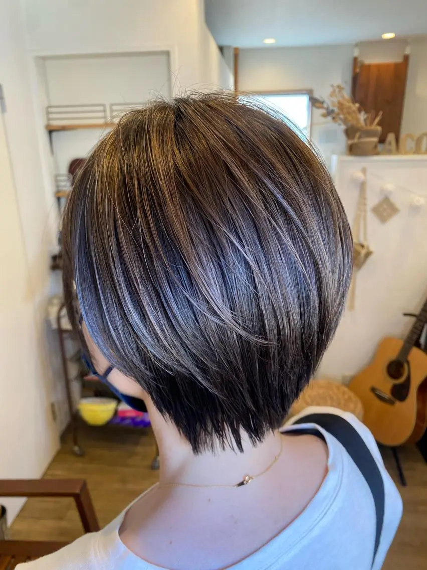 ショート 武田 悠生乃のヘアスタイル