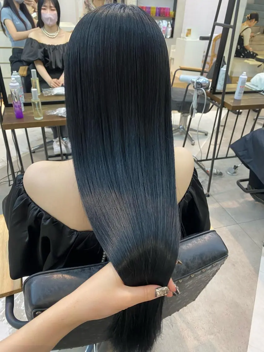 ロング 縮毛矯正 【似合わせ提案】鈴木 舞のヘアスタイル