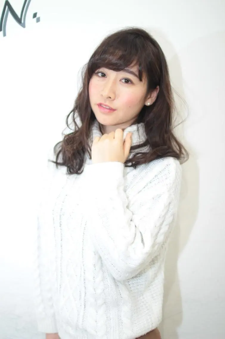 セミロング パーマ カット パーマ トリートメント 美髪⭐︎髪質改善 井上 康司のヘアスタイル
