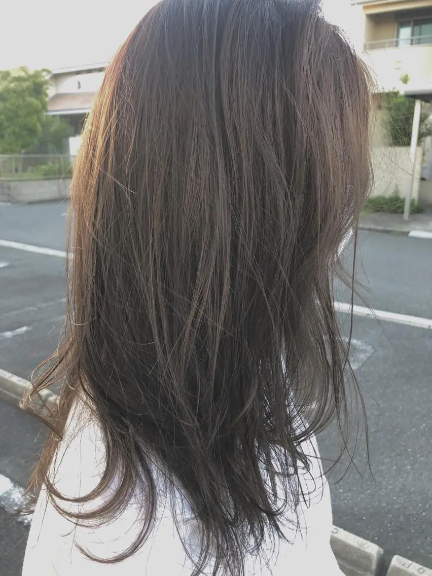 セミロング カラー ヘアカラー トリートメント ヘッドスパ NAKAGAWA YUICHIのヘアスタイル