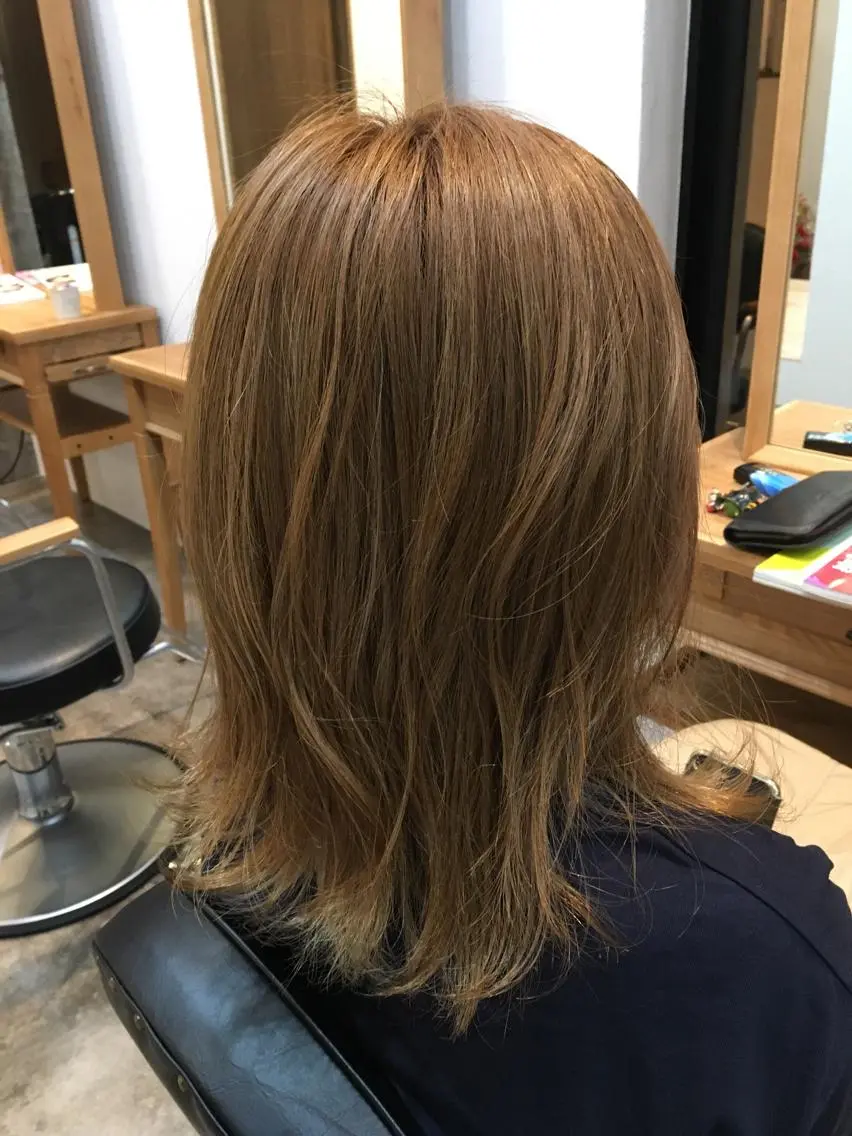 ミディアム パーマ ✨落ち着いた接客 💡高橋優也💡のヘアスタイル