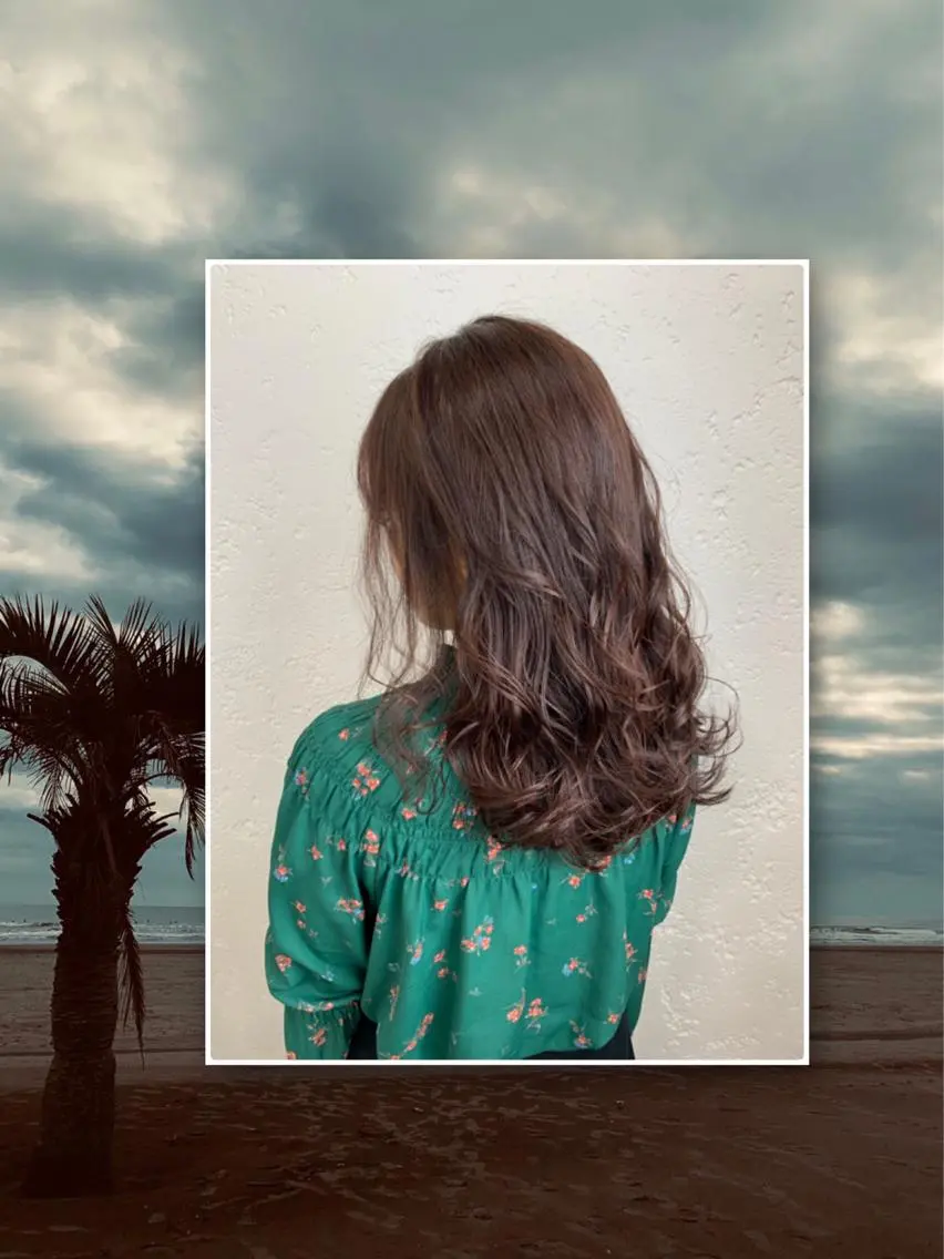 ミディアム 学生 boutique misakiのヘアスタイル