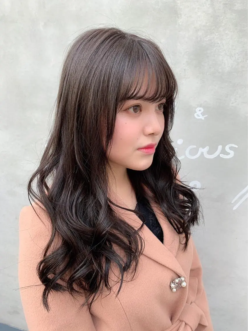 ロング カラー ご新規様限定 透明感カラーKANAのヘアスタイル