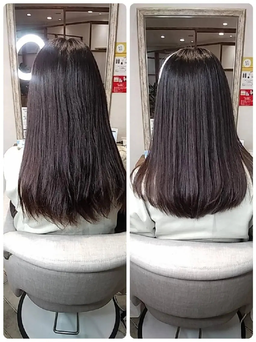 ロング レイヤーカット kijima ricoのヘアスタイル
