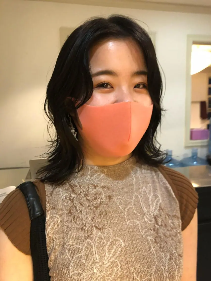 ミディアム eri kinjoのヘアスタイル