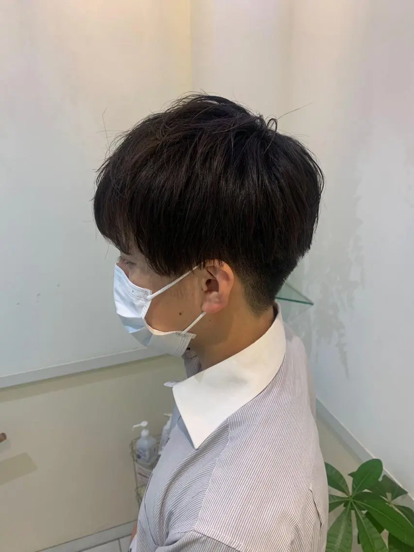 ショート メンズ 透けるbrown カラー🎗♡yukaのヘアスタイル