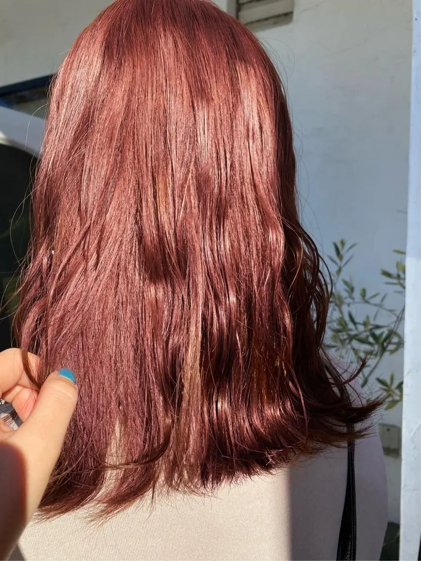 カラー ヘアカラー annuy🪐 HINAのヘアスタイル