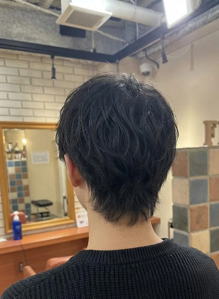 パーマ ショート スパイラルパーマ カット パーマ トリートメント ヘッドスパ flencia 丸 和博｜カットのヘアスタイル
