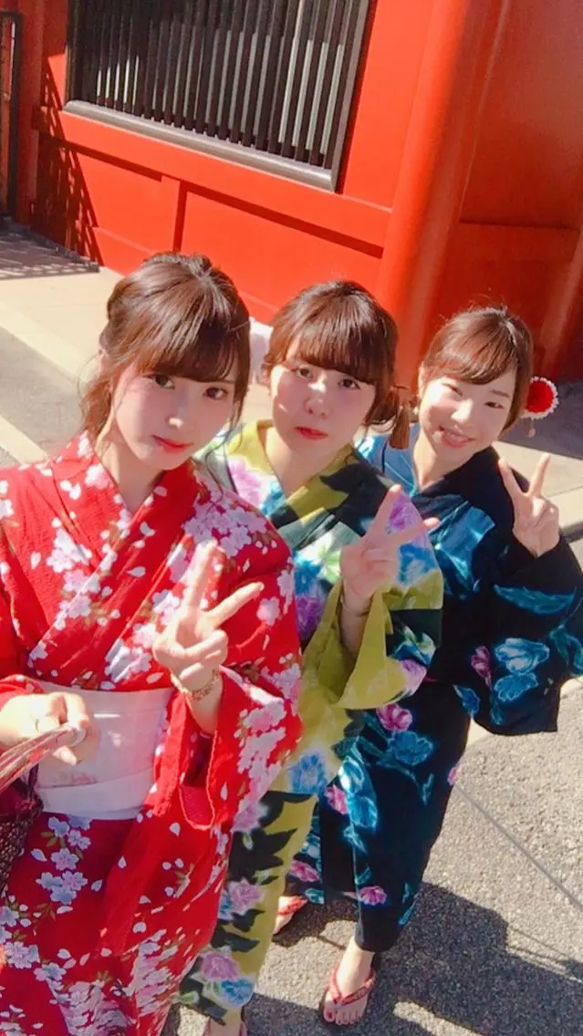ヘアアレンジ 浴衣 中原 梨沙のヘアスタイル