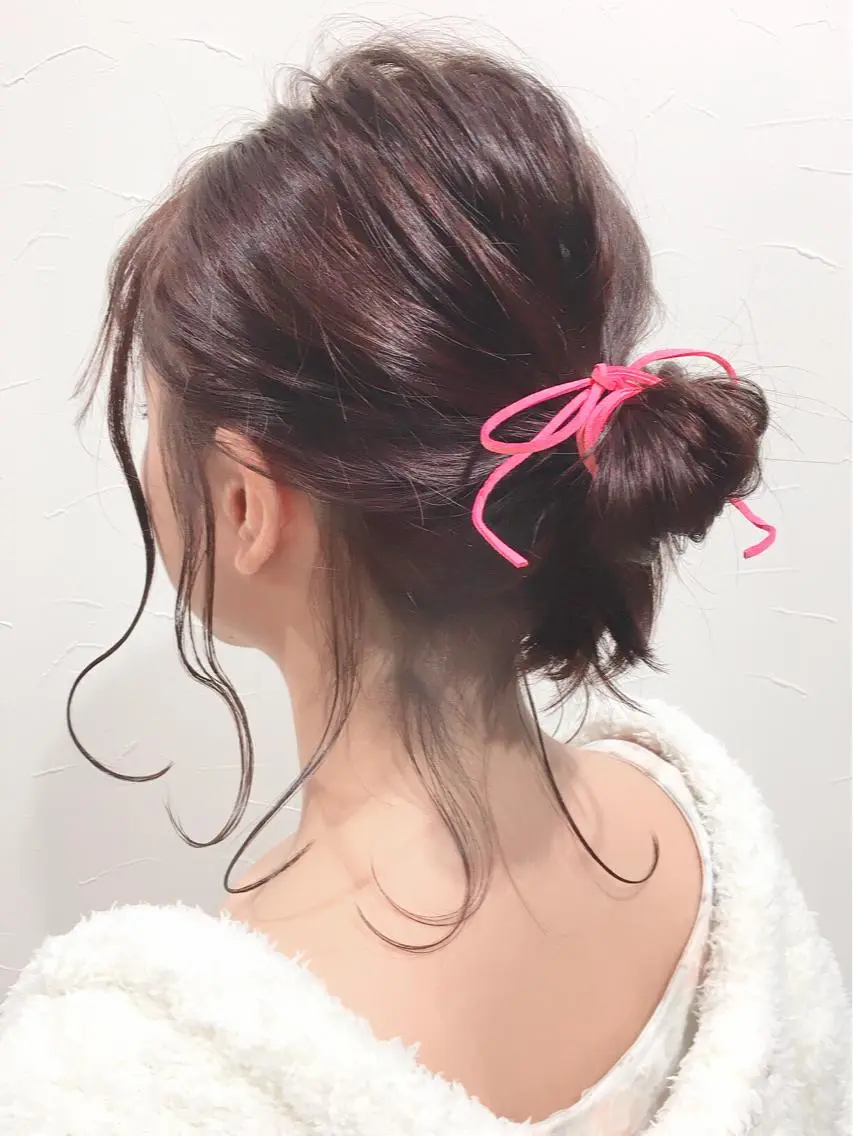 ショート ミディアム セミロング カラー ヘアアレンジ 柔らか垢抜けｶﾗｰと ｶｯﾄ🫧ASUKAのヘアスタイル