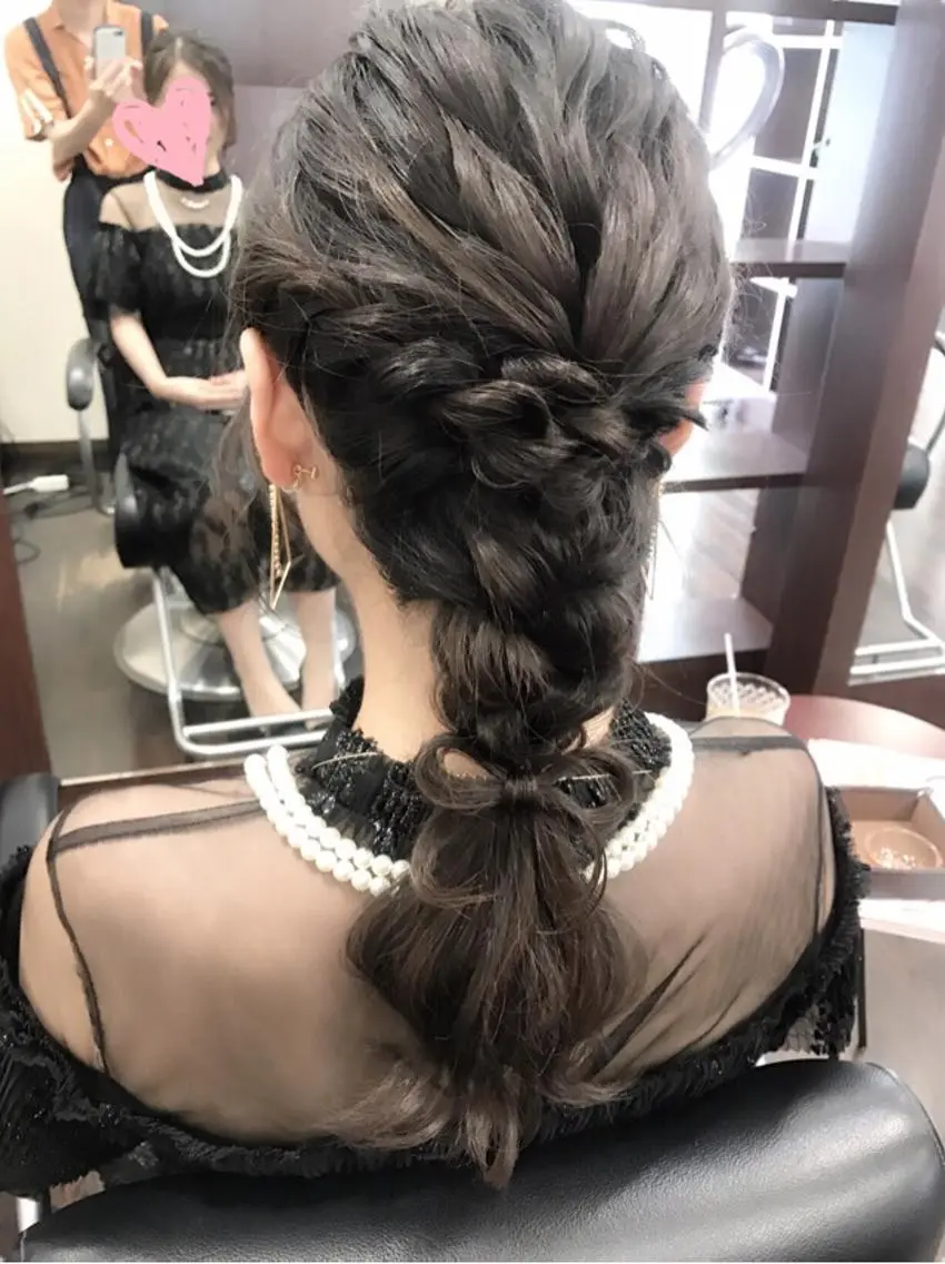 ロング ヘアアレンジ 結婚式・ブライダル 沢田 瞳のヘアスタイル