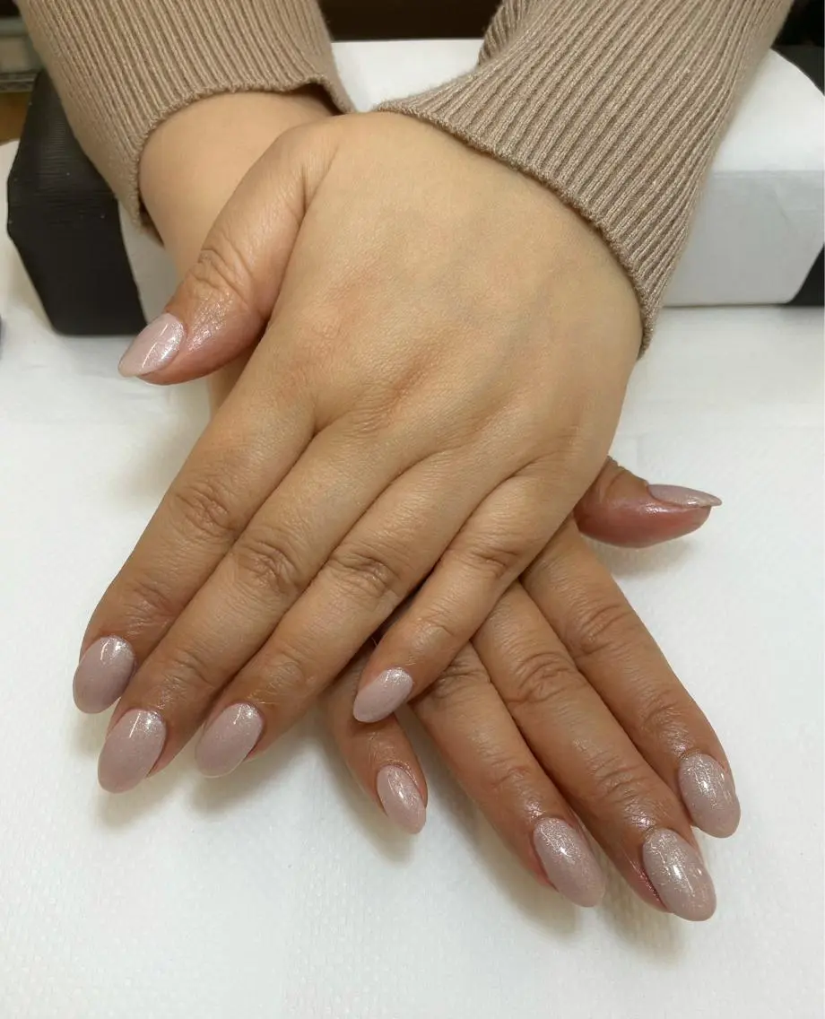 ネイル ワンカラーネイル with hues AYAのネイルデザイン