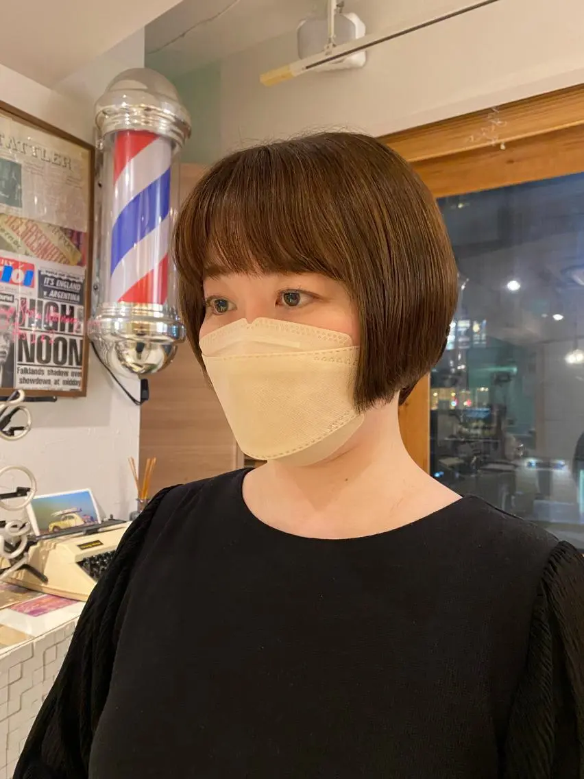 ショート ショートヘア 似合わせ🧚‍♀️ karin🇬🇧のヘアスタイル