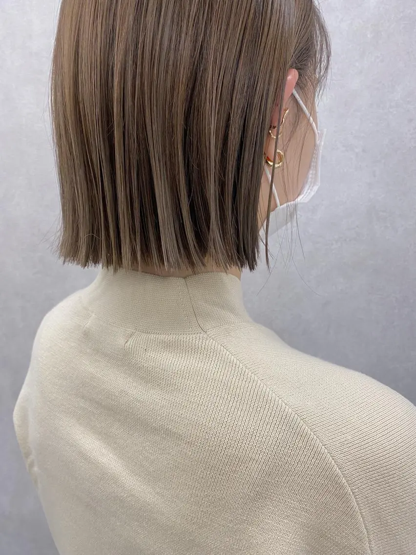 ショート カラー ヘアアレンジ ハイライトカラー ハイライト カット ヘアカラー トリートメント Kawaguchi Arisaのヘアスタイル