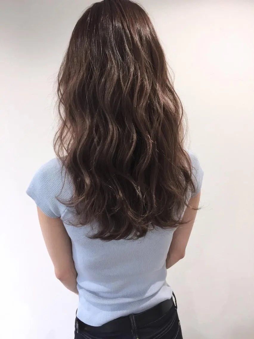 カラー ベージュカラー ピンクカラー ピンクベージュ Noe心斎橋 堀田 朋宏のヘアスタイル
