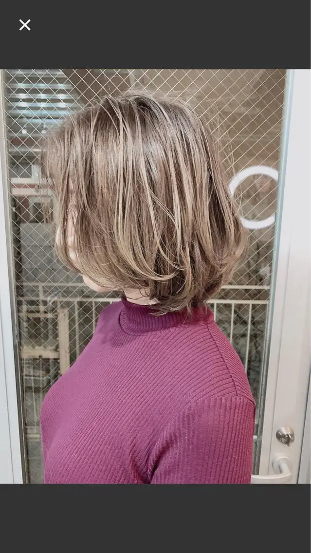 ショート 高梨 里穂のヘアスタイル