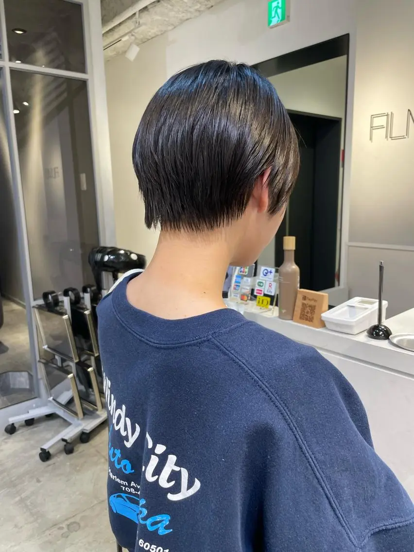 ショート ショートヘア 斉藤 瑞恵のヘアスタイル