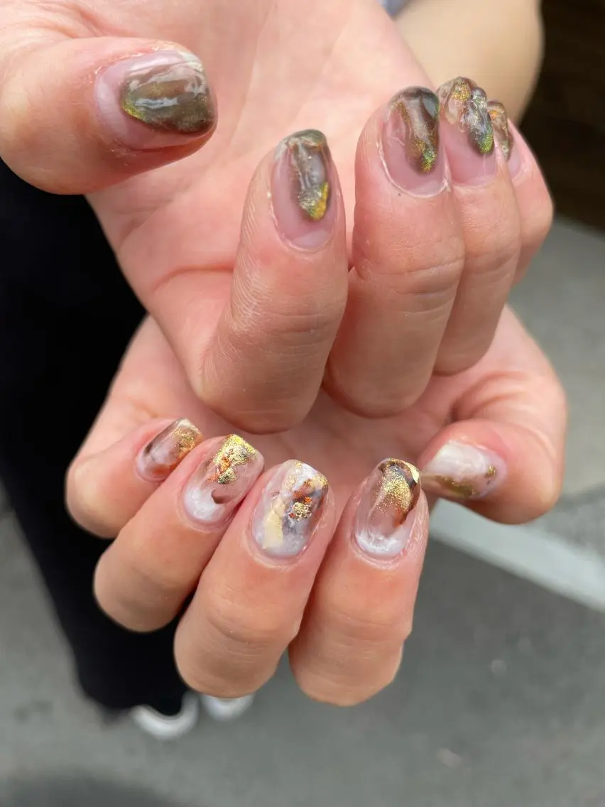 ネイル ニュアンスネイル MH_ Nailのネイルデザイン