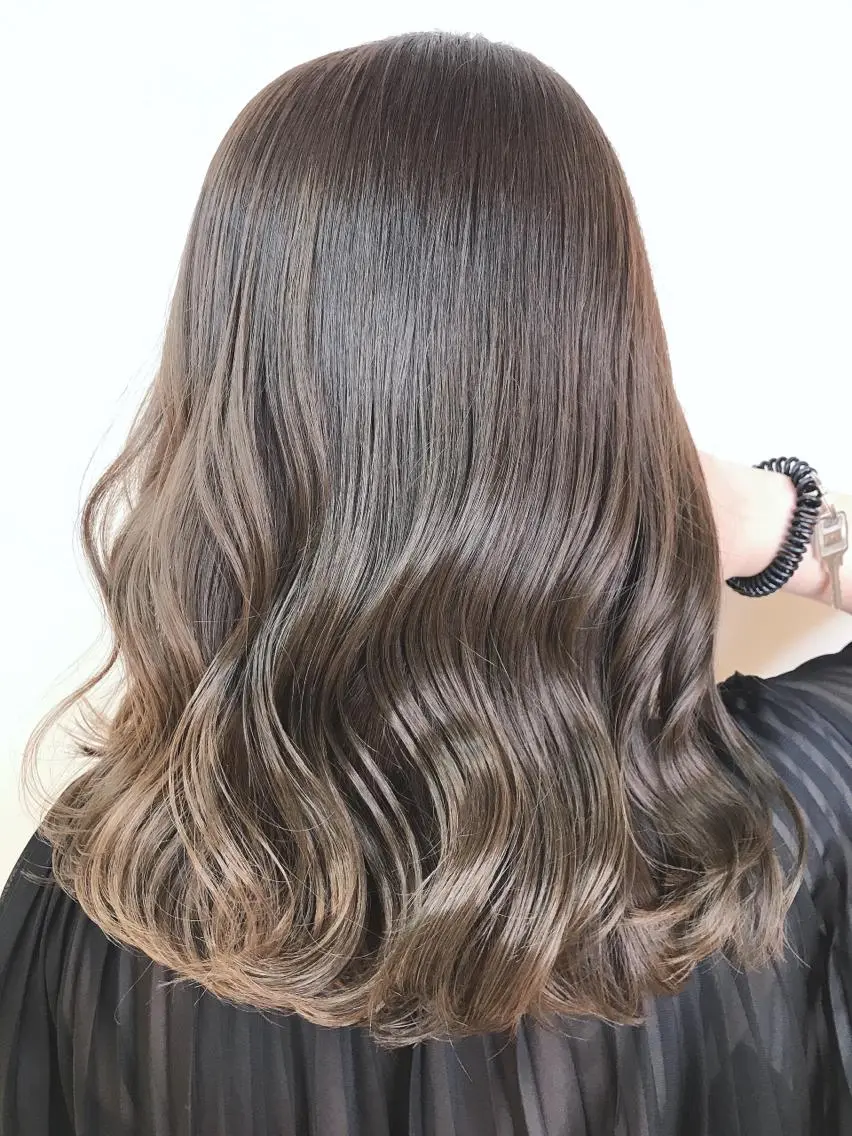 ミディアム 髪質改善 トリートメント 川野 龍一のヘアスタイル