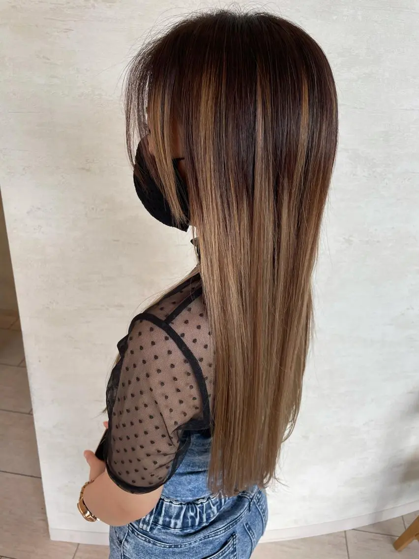 ロング シールエクステ エクステ YUI𓍯ｴｸｽﾃ /ﾆｭｱﾝｽｶﾗｰのヘアスタイル