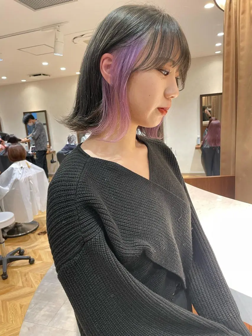ミディアム 塚本 征也のヘアスタイル