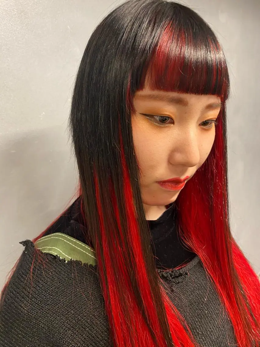 ロング エクステ ロング MIYU💋💖 〈XENA渋谷本店〉のヘアスタイル