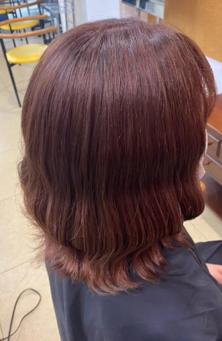セミロング 🎀きつない みゆ🎀のヘアスタイル