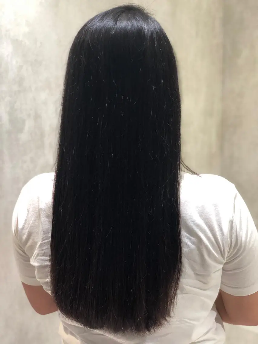 ロング 縮毛矯正 CYNTHIADUE 店長| IRISUのヘアスタイル