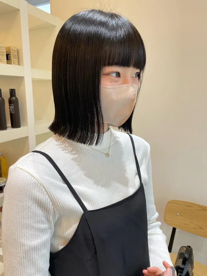 ミディアム mir MIYUのヘアスタイル
