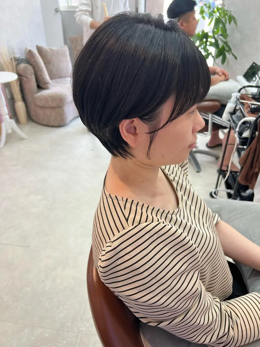 ショート ショートボブ ボブ ショートヘア 🐝Haney .haruka🐝のヘアスタイル