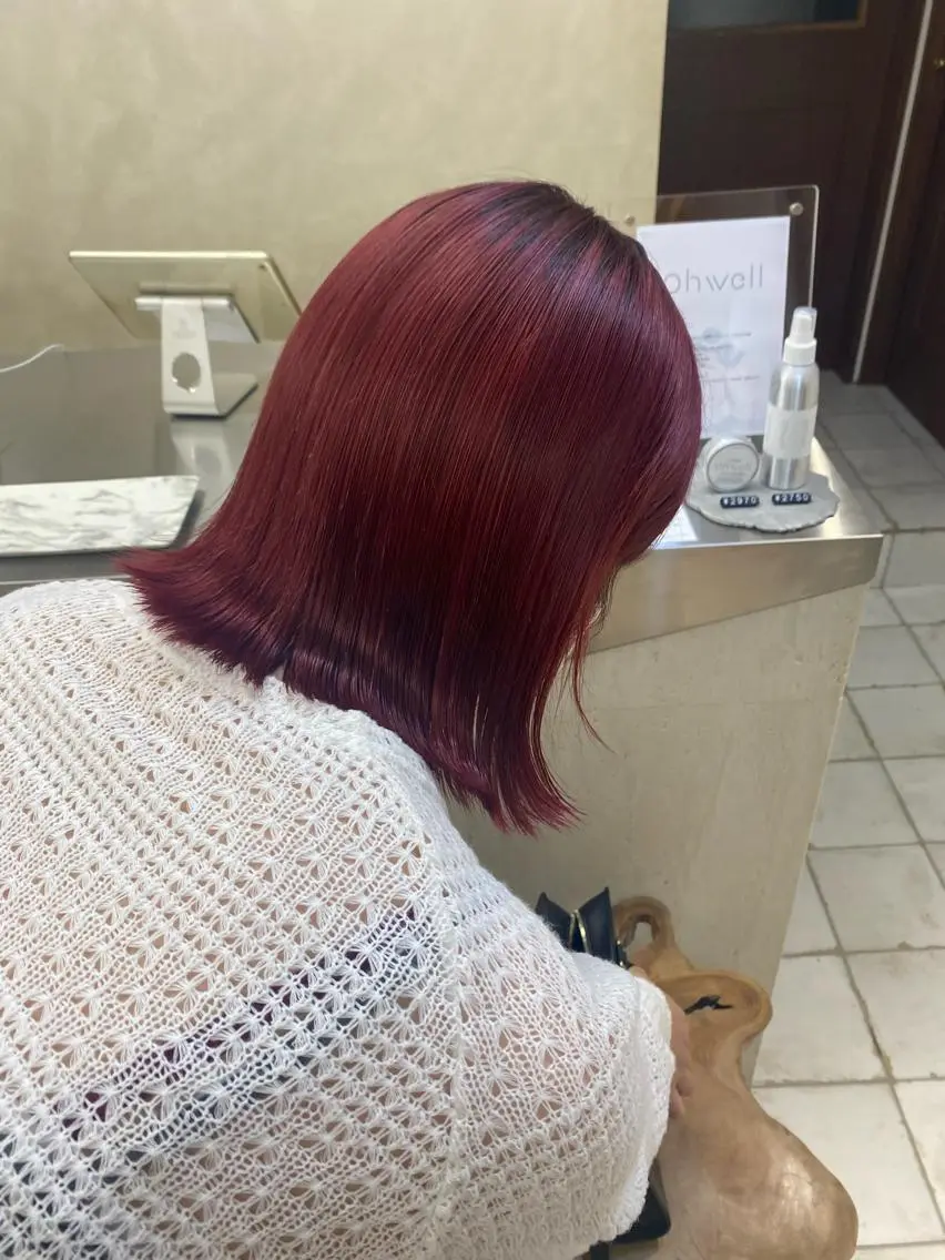 カラー ブリーチ ヘアカラー 透明感カラー ☆akoのヘアスタイル