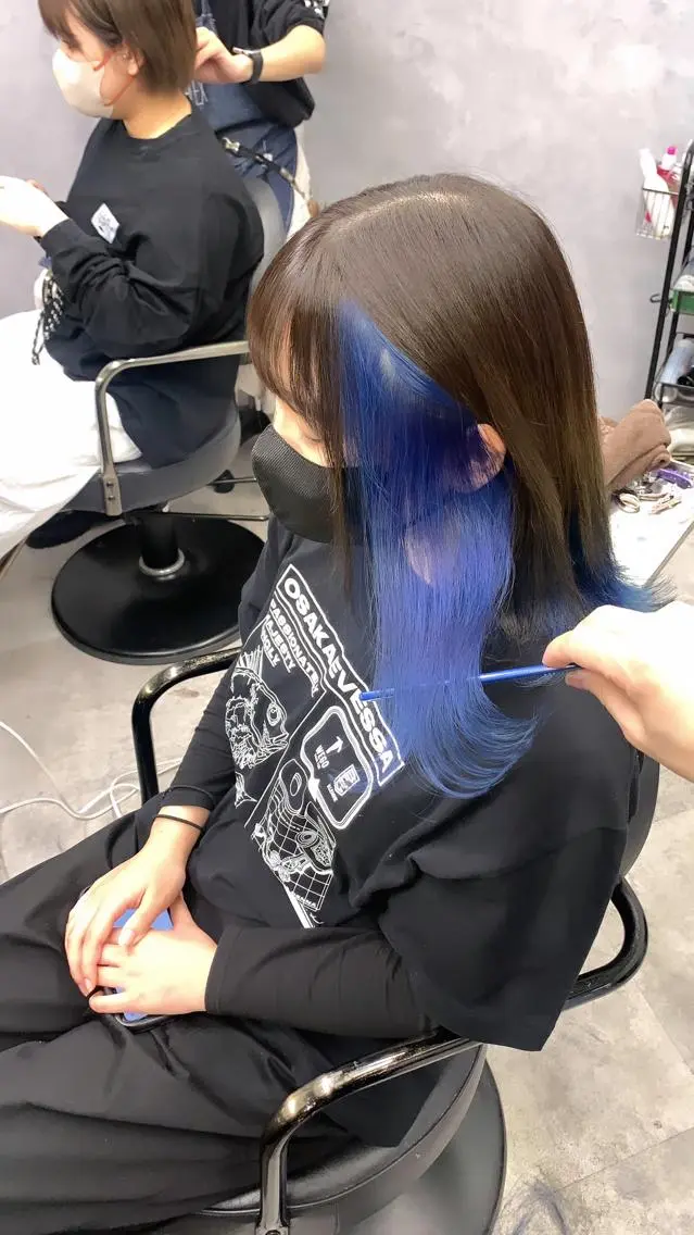 ミディアム 派手髪支持率No1 Eisukeのヘアスタイル