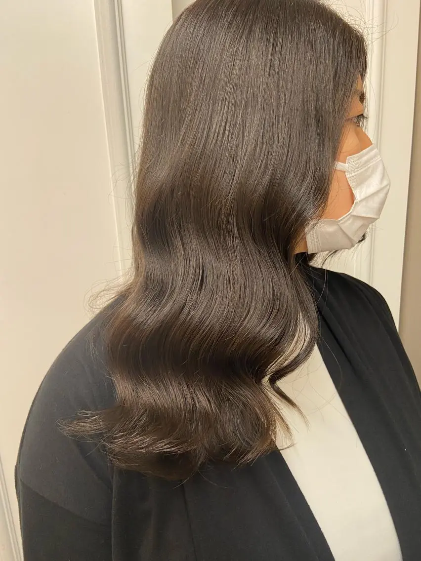 ミディアム カラー ヘアアレンジ 💖艶と似合わせ💖 カラーカット💖のヘアスタイル