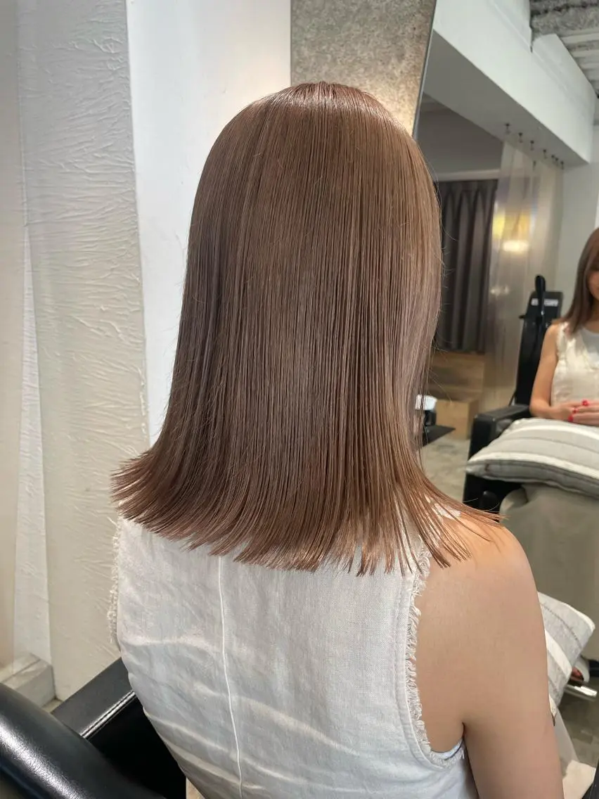 ミディアム カラー STUD YUKIのヘアスタイル