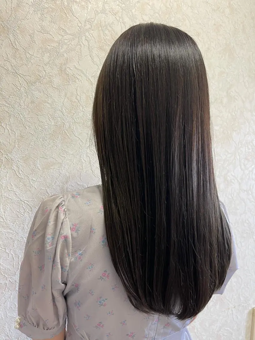 ロング カラー 巻ける縮毛矯正✨ 木下晴一朗✨のヘアスタイル
