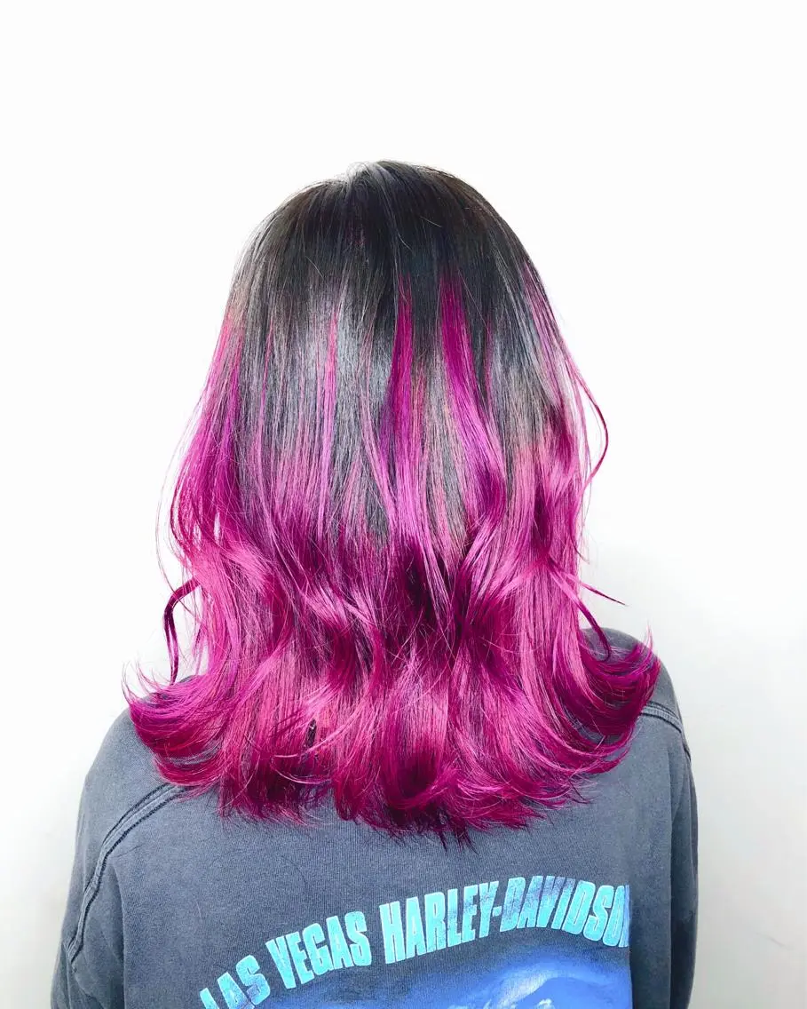 カラー ラベンダーカラー HARA 🧁のヘアスタイル