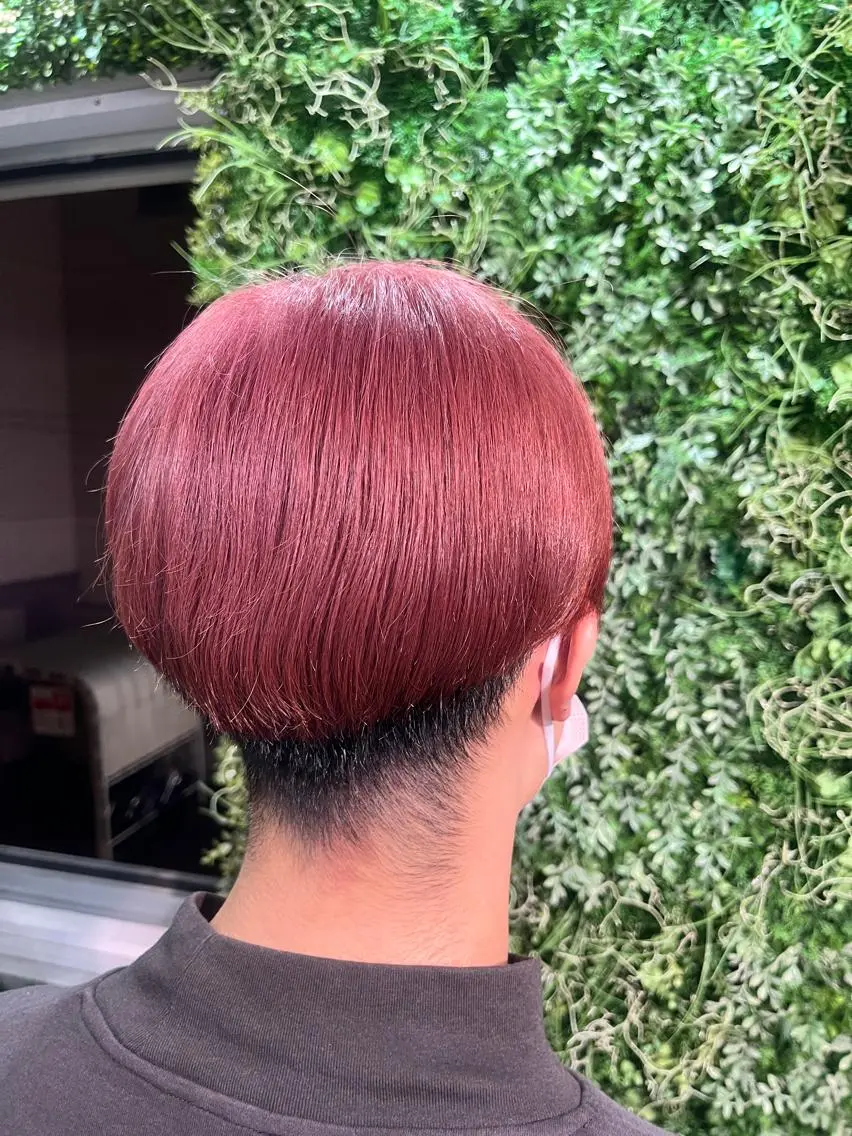 ショート カラー メンズ 松澤 勇輝のヘアスタイル