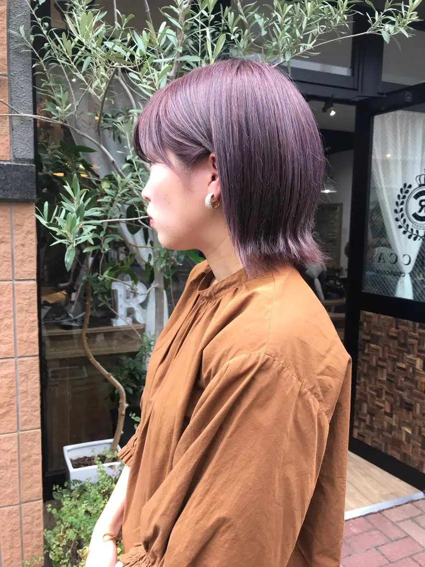 ショート カラー 池上 みゆのヘアスタイル