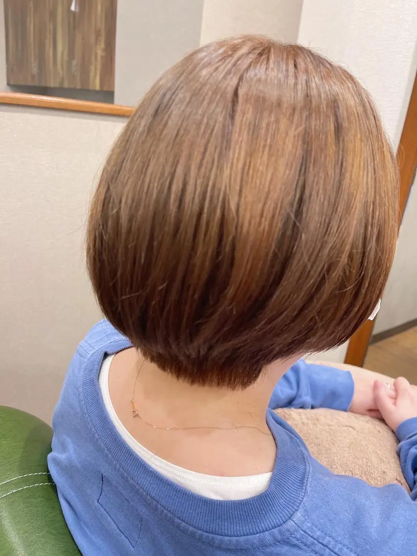 ショート ショートボブ ボブ ショートヘア カット 髪質改善/カラー 🖤🤍川島のヘアスタイル
