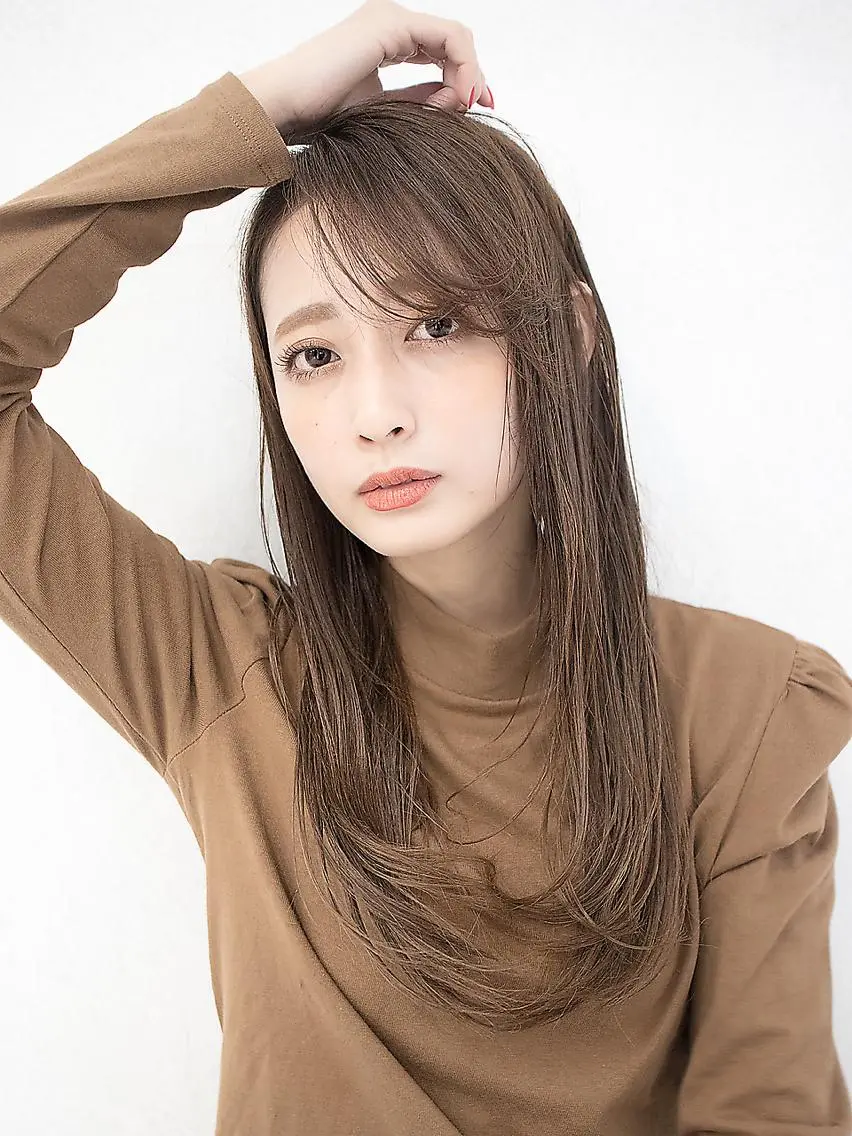 ロング ハイライト 髪質改善×艶髪 斉藤 勝のヘアスタイル