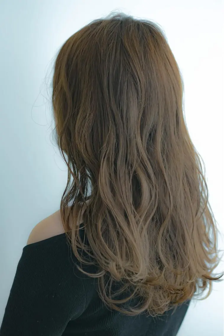 ロング カット ヘアカラー トリートメント Reve Resort池袋のヘアスタイル