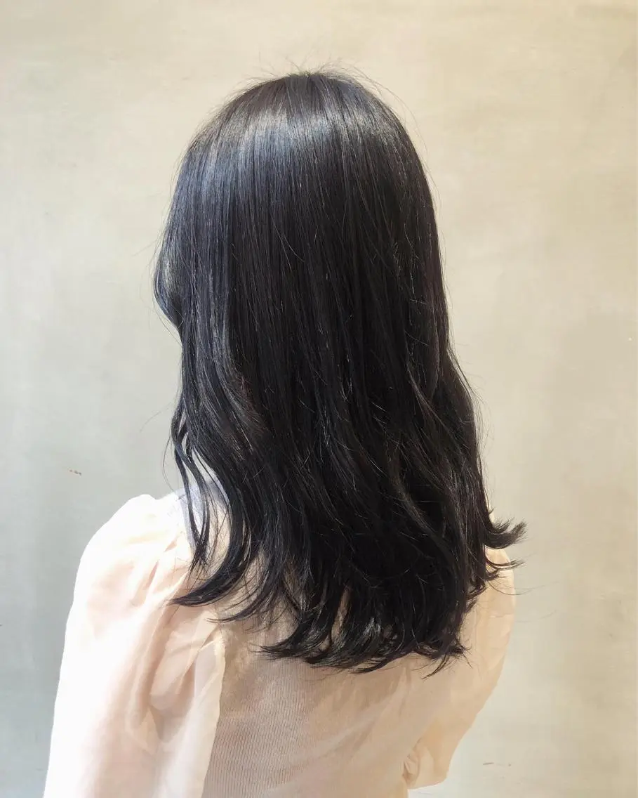 ロング ヘアアレンジ 小顔カット カット トリートメント 酸性縮毛矯正🧴韓国 レイヤー/髪質改善のヘアスタイル