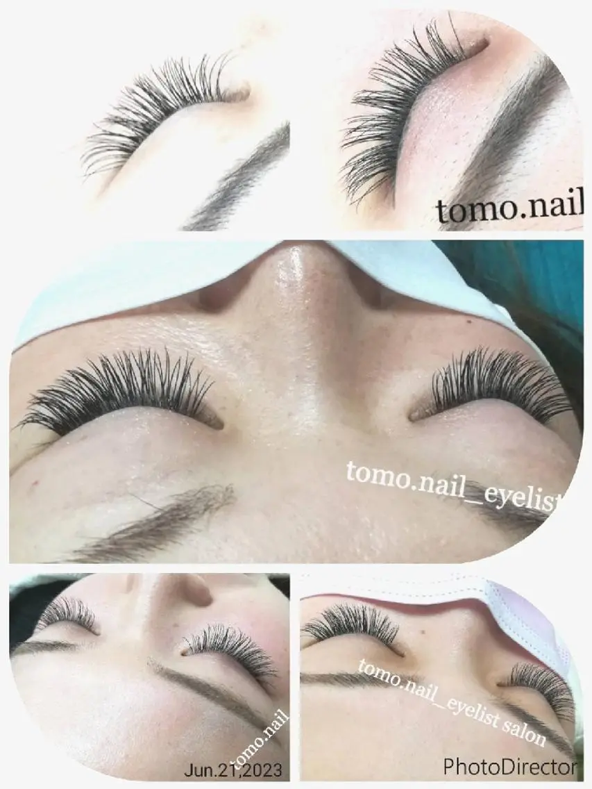 マツエク・マツパ 付け放題 マツエク tomonail eyelistのマツエク・マツパデザイン