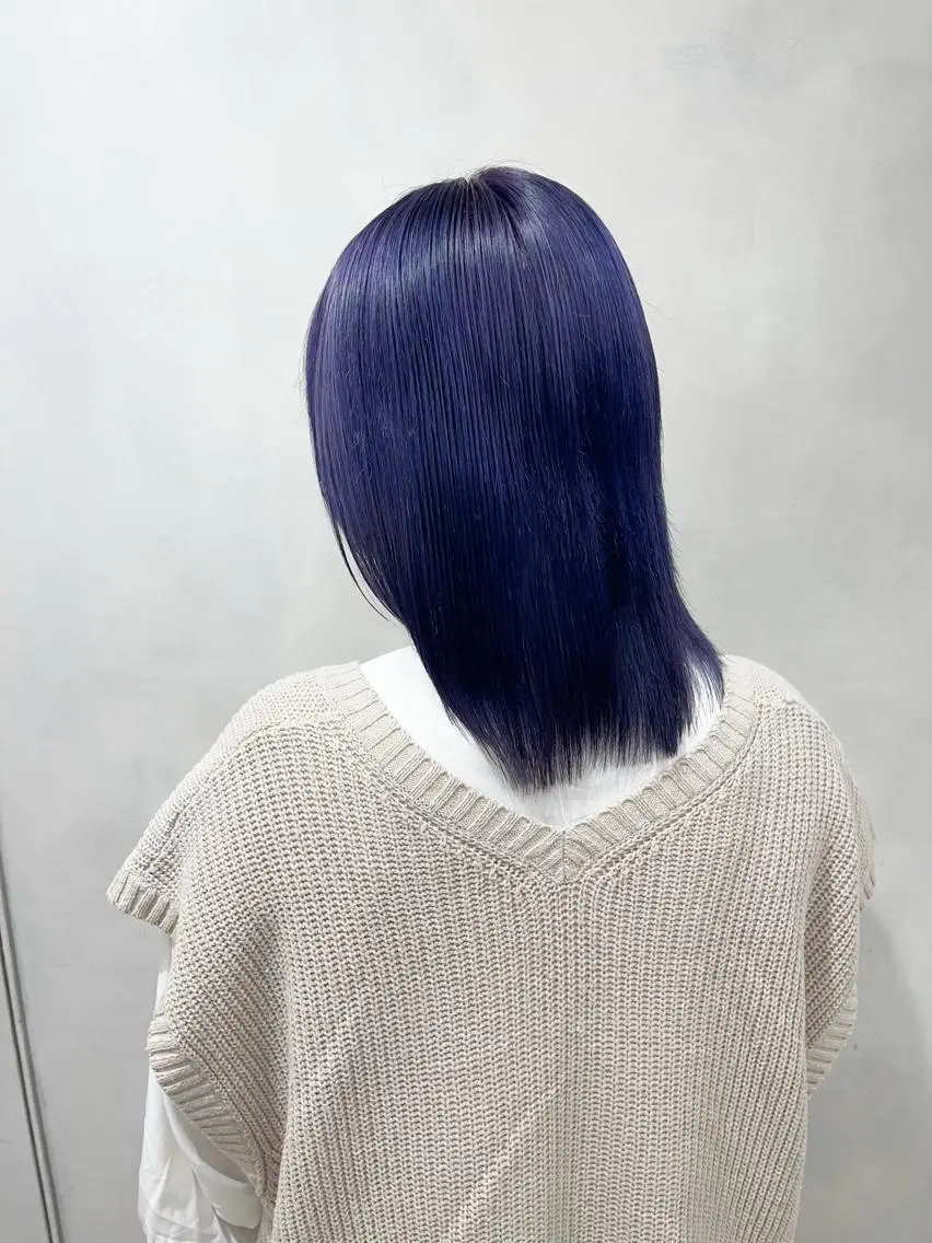 ミディアム カラー ハイトーンカラー 🦋レイヤーカット ミドリカワ🦋のヘアスタイル