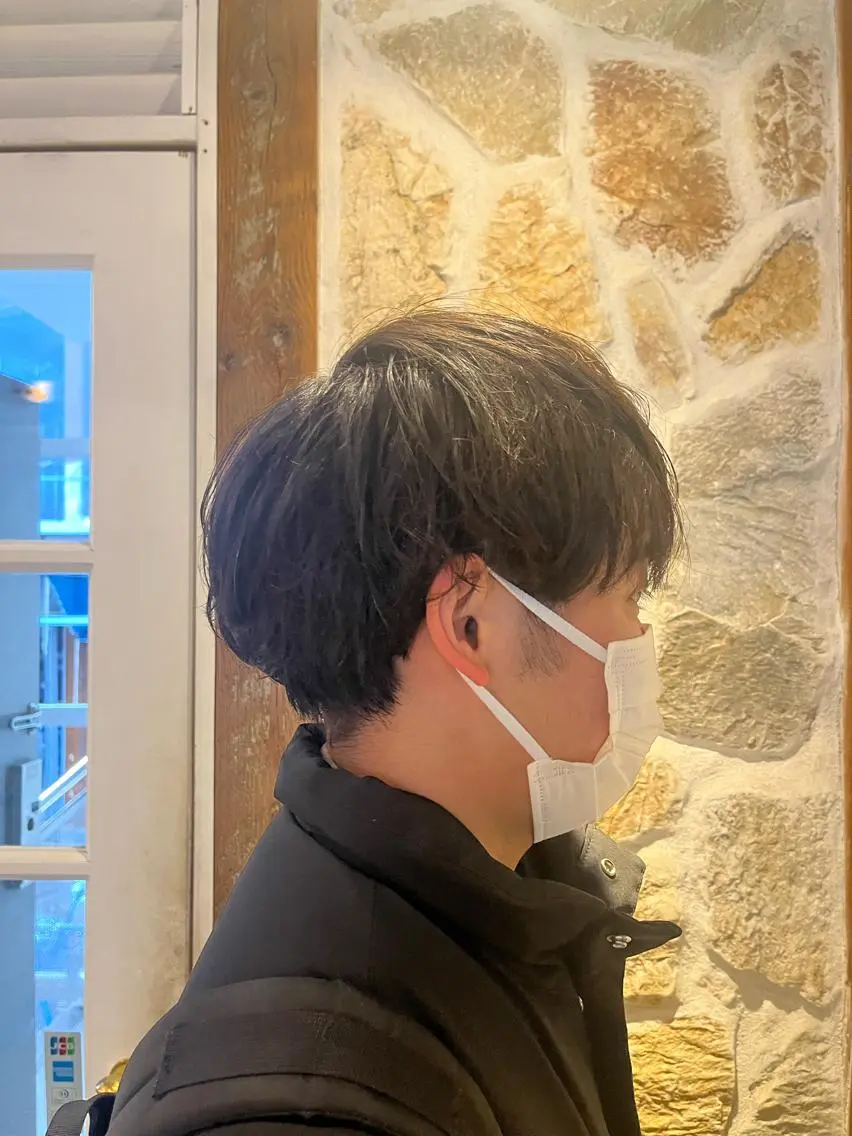 パーマ メンズ カット 秋澤 楓のヘアスタイル