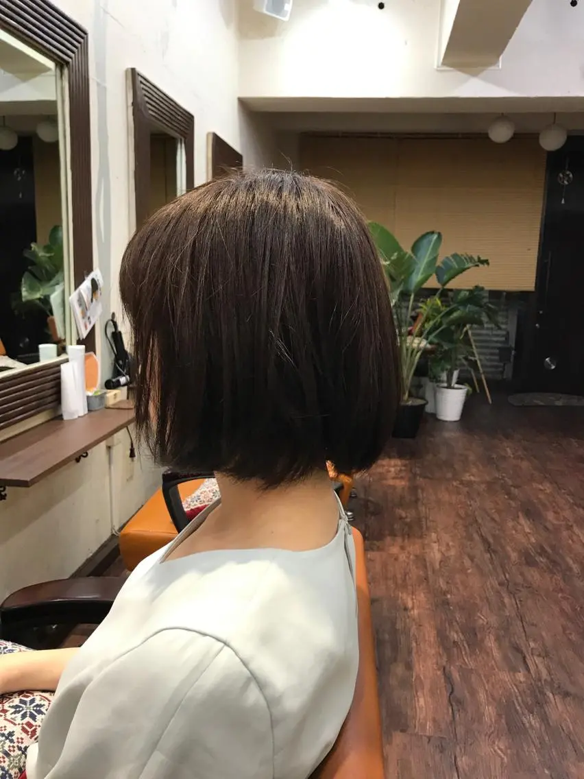 ミディアム 木村 瞬のヘアスタイル