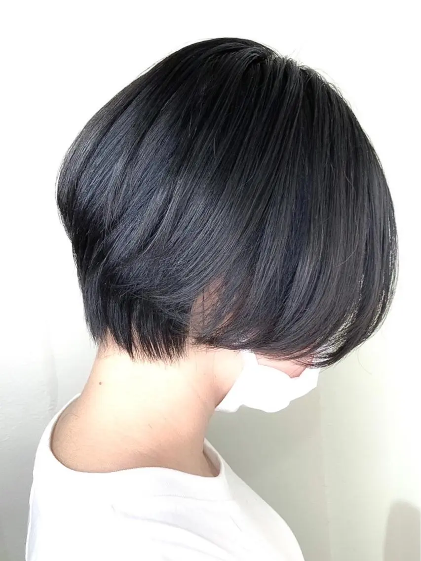 ショート カット トリートメント 河野 行史のヘアスタイル